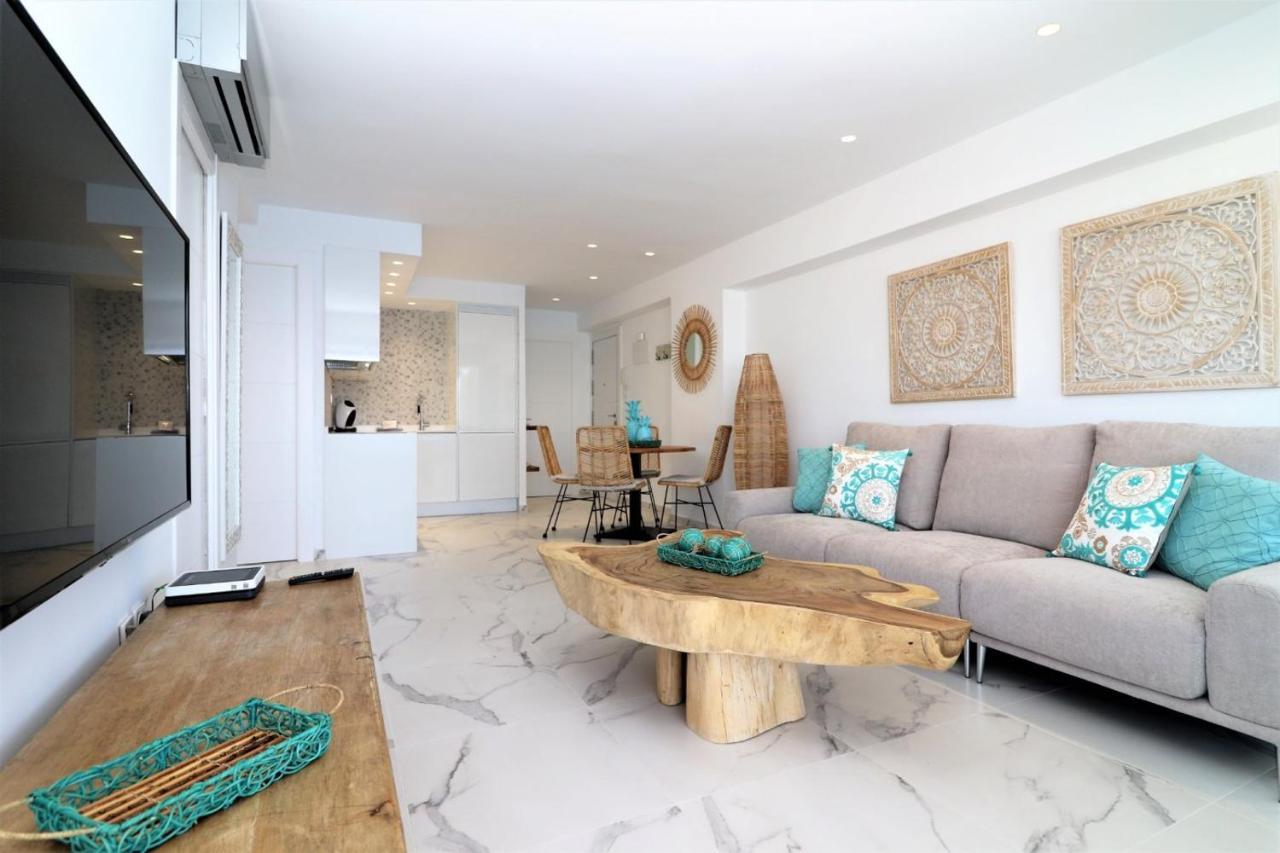 Luxurious 2-Bedroom Apt With Stunning Views, 1St Line On Levante Beach, Бенидорм Екстериор снимка