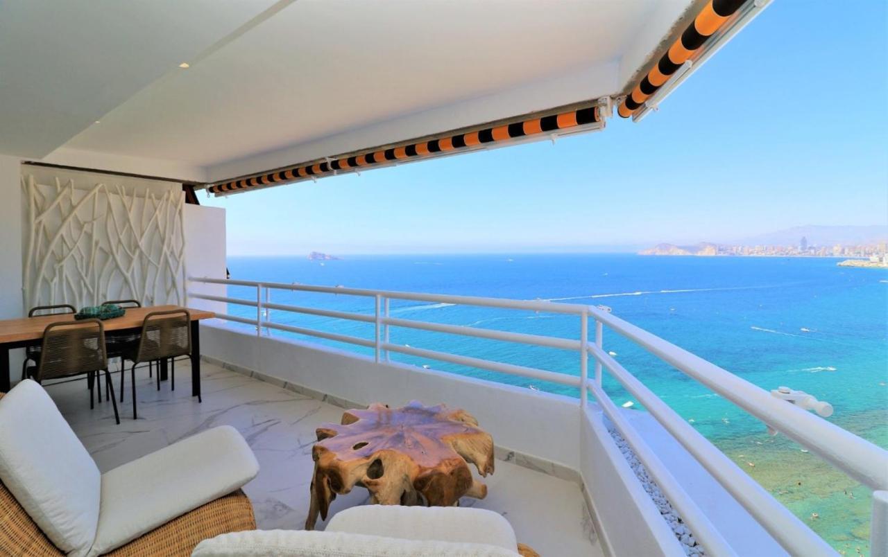 Luxurious 2-Bedroom Apt With Stunning Views, 1St Line On Levante Beach, Бенидорм Екстериор снимка