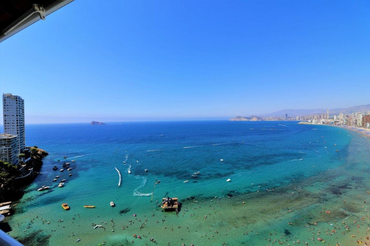 Luxurious 2-Bedroom Apt With Stunning Views, 1St Line On Levante Beach, Бенидорм Екстериор снимка
