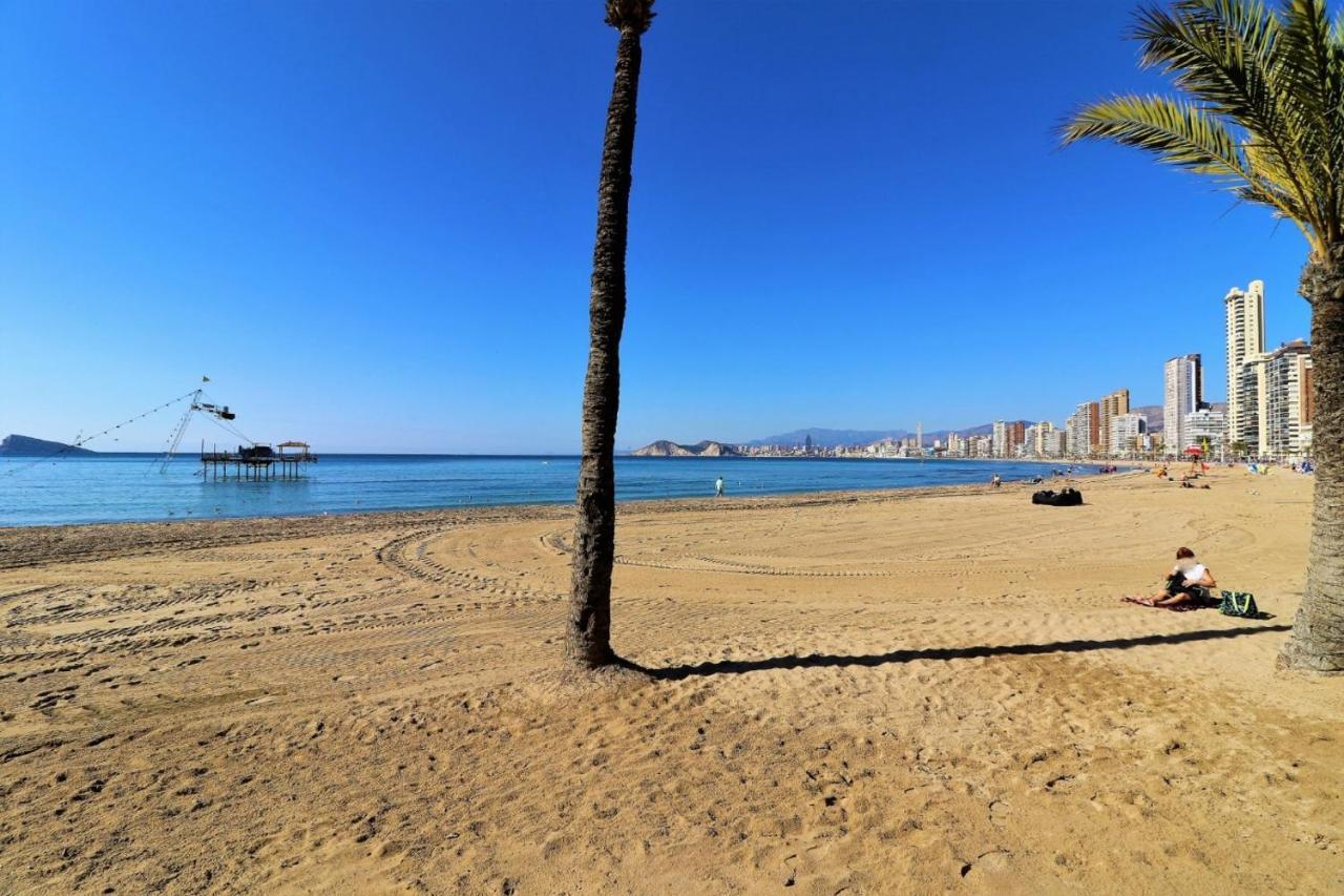 Luxurious 2-Bedroom Apt With Stunning Views, 1St Line On Levante Beach, Бенидорм Екстериор снимка