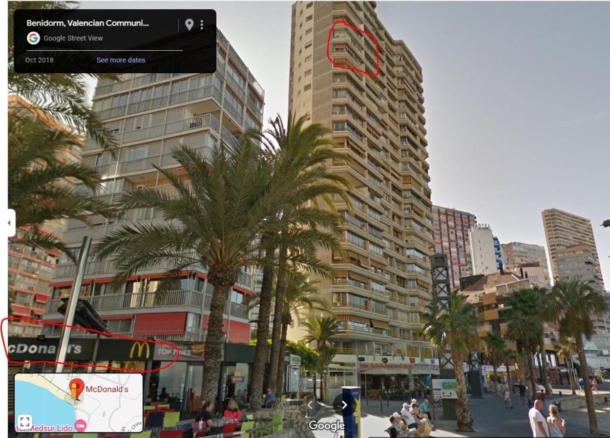 Luxurious 2-Bedroom Apt With Stunning Views, 1St Line On Levante Beach, Бенидорм Екстериор снимка