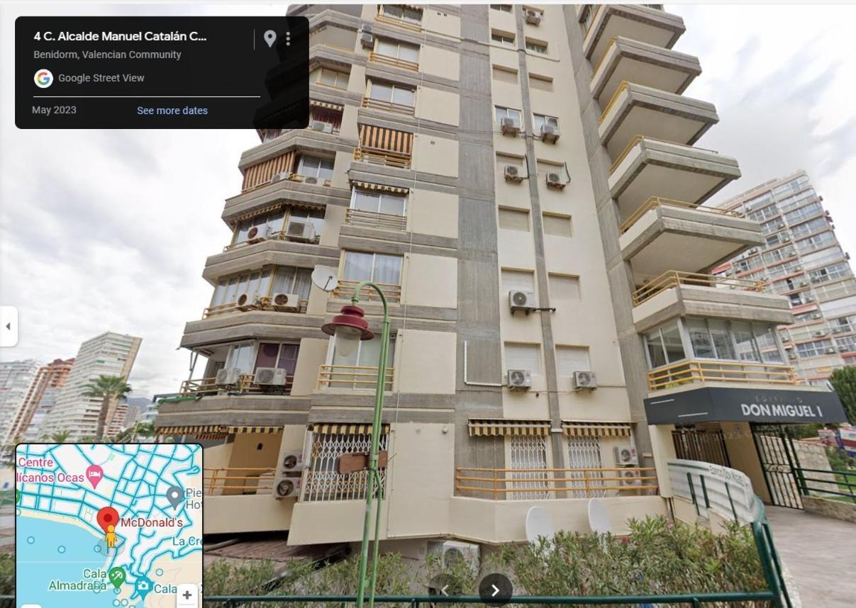 Luxurious 2-Bedroom Apt With Stunning Views, 1St Line On Levante Beach, Бенидорм Екстериор снимка